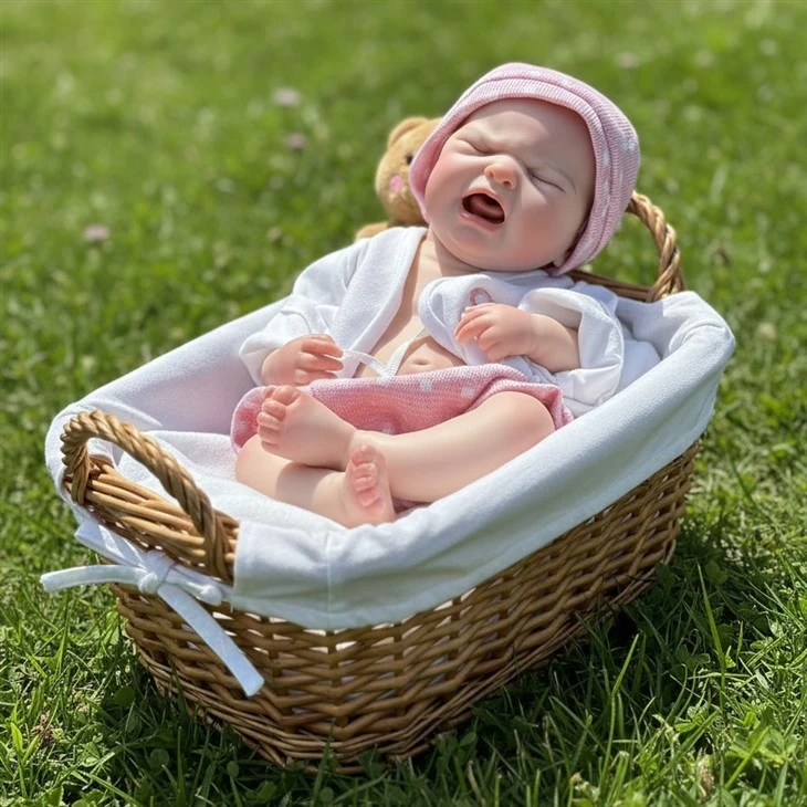 यथार्थवादी नवजात सिलिकॉन गुड़िया